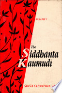 Siddhanta Kaumudi